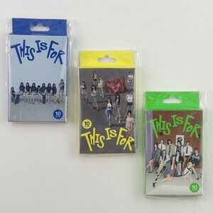 TWICE - THIS IS FOR - Polaroid Version (This + Is + For Set of 3) Official